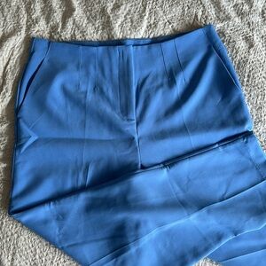 NWOT blue straight leg dress pants